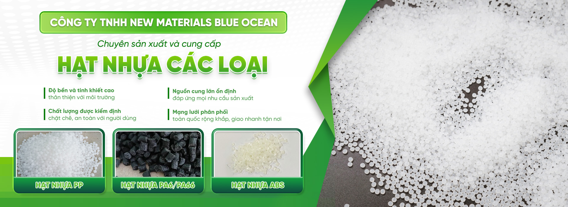 CÔNG TY TNHH NEW MATERIALS BLUE OCEAN
